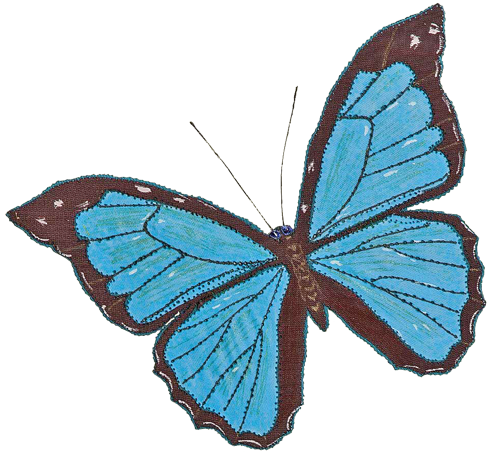 Бабочка «Морфоменелай»