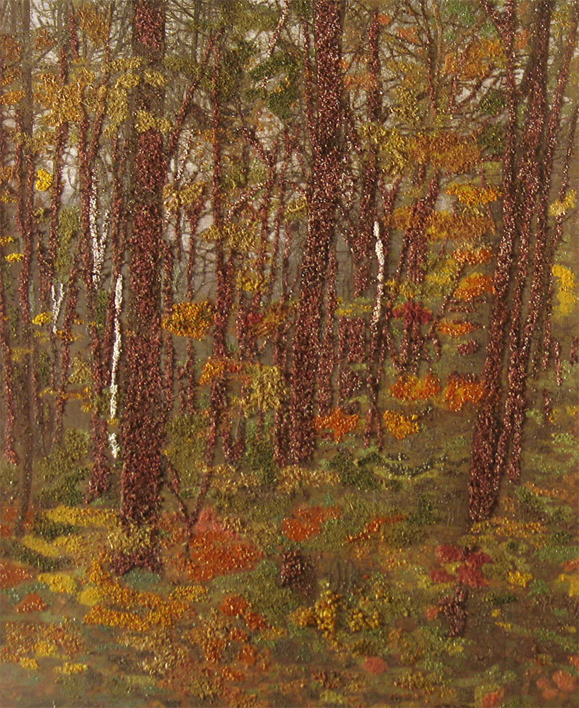 Панно «Осенний лес»