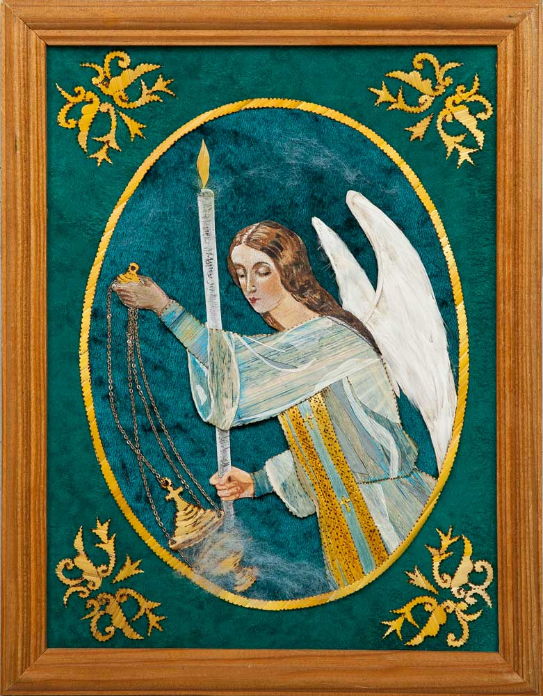 Икона «Ангел (был установлен над захоронением святителя Феофана Затворника)»